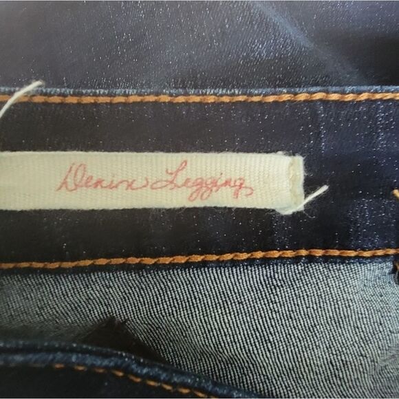 Decree denim Strech legging  sz 9 - Picture 4 of 7